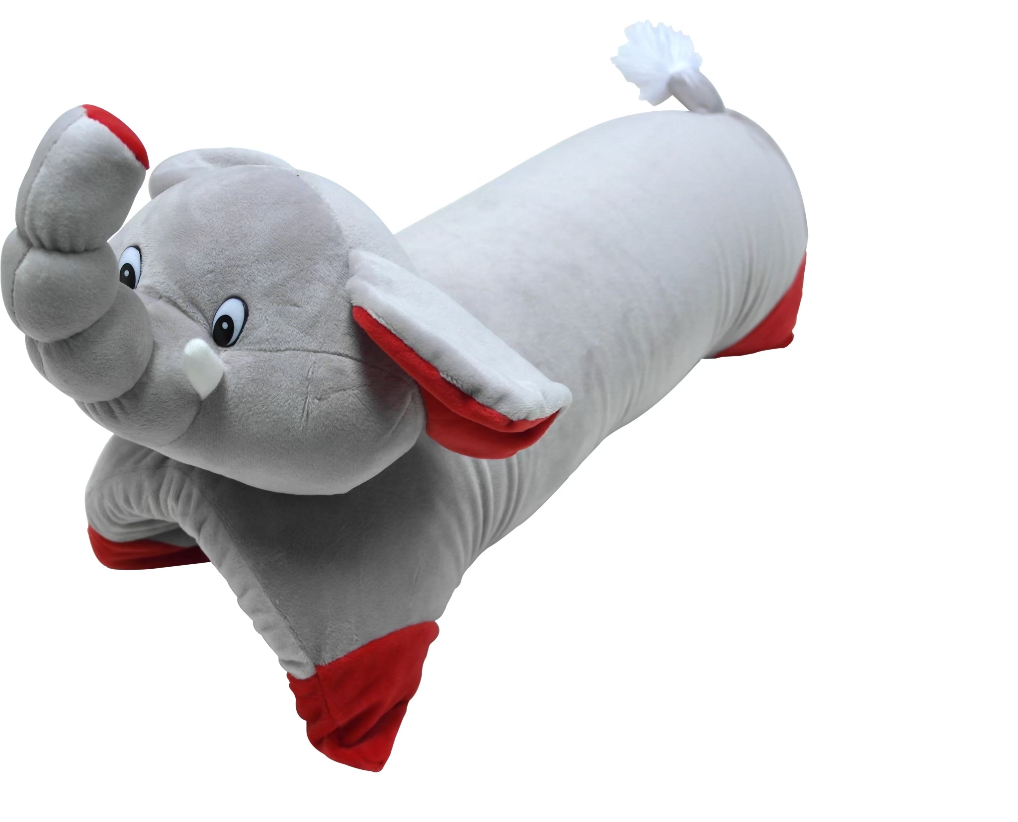 Doll - Elephant Gray Red Eyes - Image 1