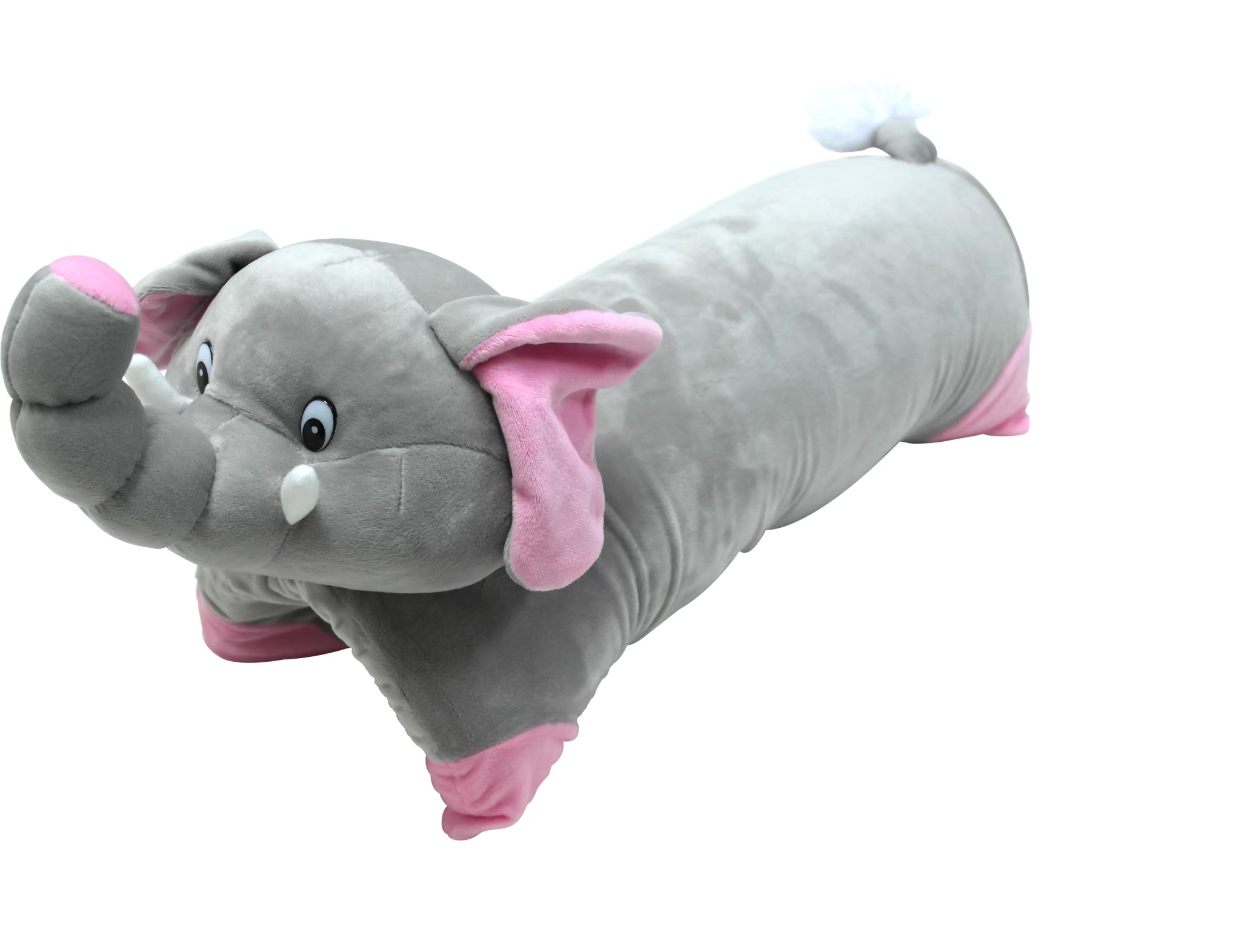 Doll - Elephant Gray Pink Eyes - Image 1